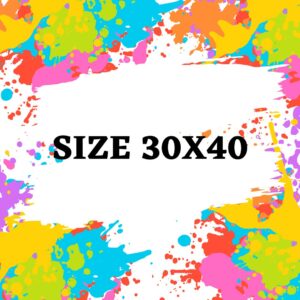 SIZE 30X40