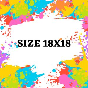SIZE 18X18